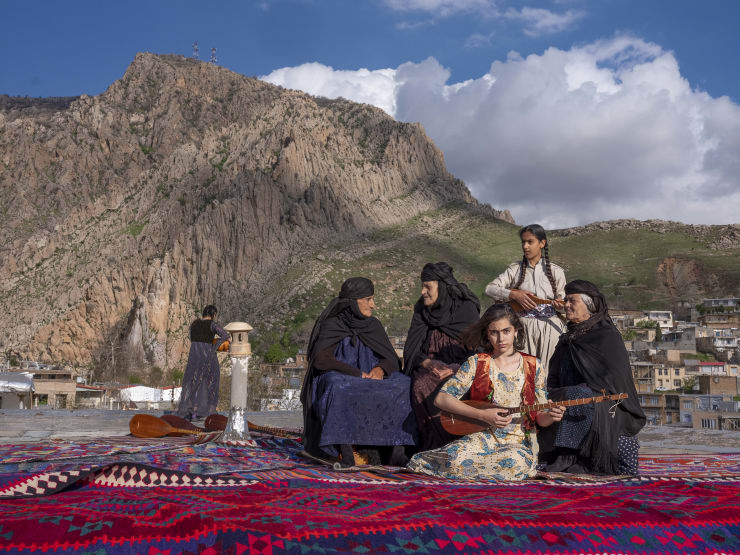 Maryam Firuzi, From the series "In the Shadow of the Silent Women" , 2024