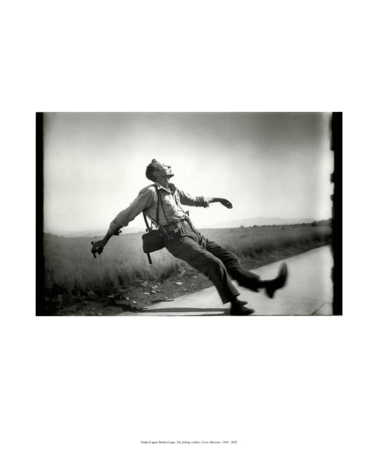 Brodbeck & de Barbuat, Etude d’après Robert Capa, The falling soldier, Cerro Muriano, 1936 - 2022