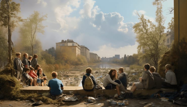 Justine Van den Driessche, The perspective n°1503, 2023