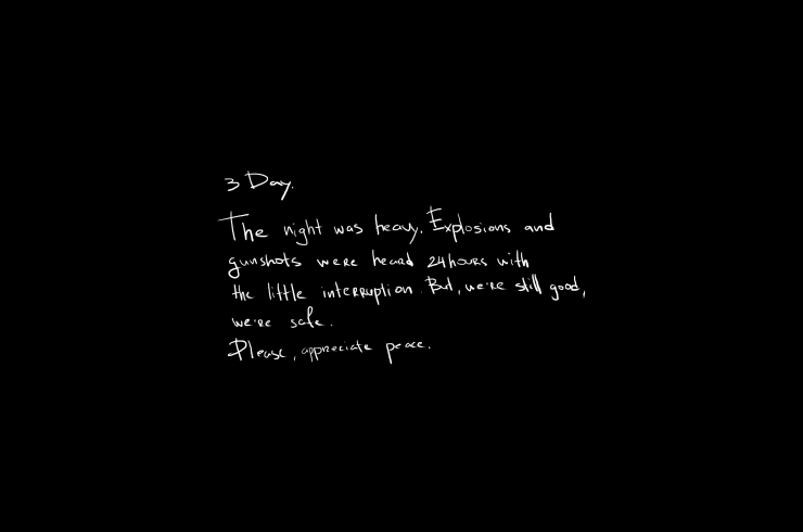 Lisa Bukreyeva, From The series 2402. War Diary, 2022 - ongoing