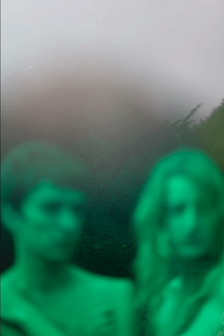 Alice Pallot, Visages verts - from the series Algues Maudites - a sea of tears, 2022