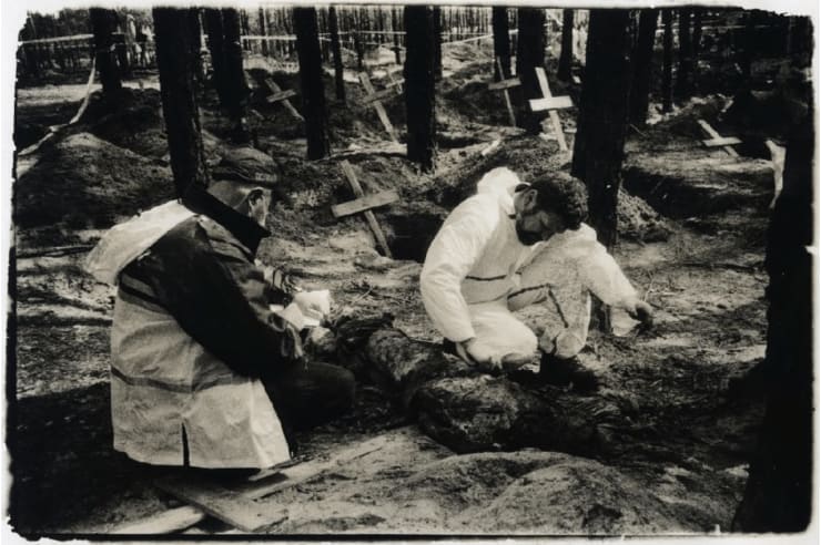 Vladyslav Krasnoshchok, Kharkiv region, Izium. Exhumation, 2022