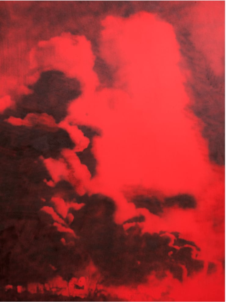 Douglas Mandry, The Sky Seemed Not A Sky #1 - From the series Retardant Panels, 2023