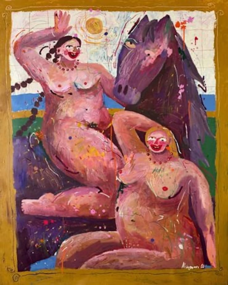 Iryna Maksymova, Sunbathing, 2023