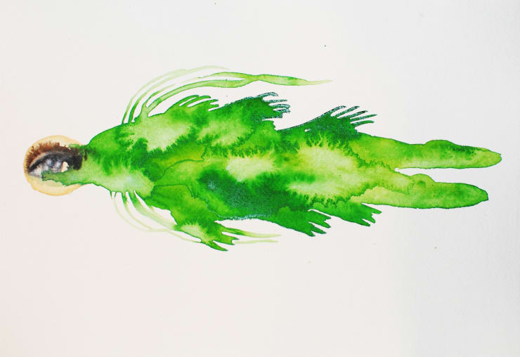 Alymamah Rashed, Your Land Lives Beneath My Flesh (My Emerald Earth Will Not Die) - Series 2 of 3, 2025