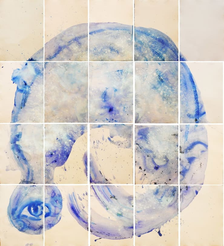 Alymamah Rashed, You Catch The Glimmers of My Essence To Make Me Float Above Water (I Swim Within My Own Vicinity), 2025