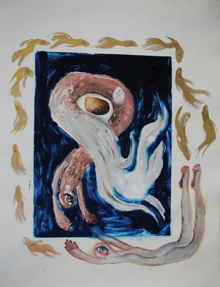 Alymamah Rashed, You Can Find Me In the Barzakh of the Sea (Depart Your Seventh Sky), 2025