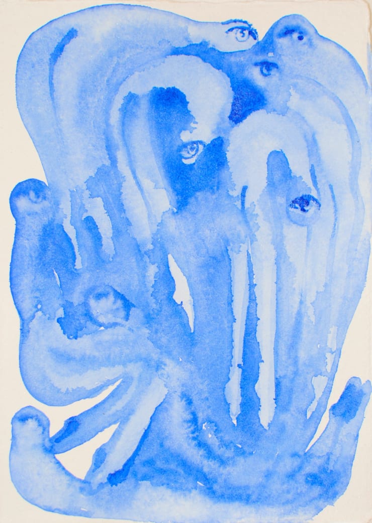 Alymamah Rashed, Only A Blue Atoms Multiplies Into Infinity - Series 8 of 8, 2025