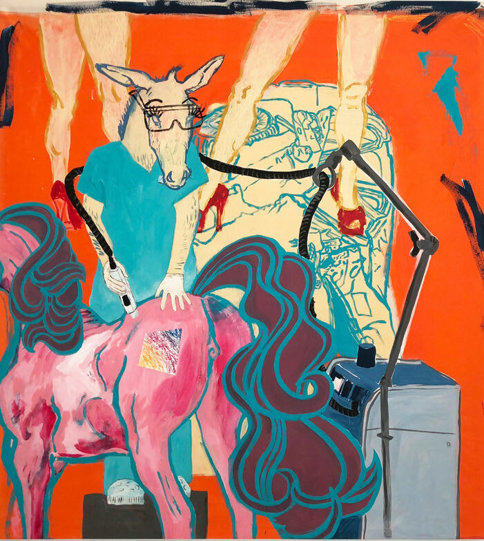 Aysha Almoayyed, Hairy Contradiction, 2018