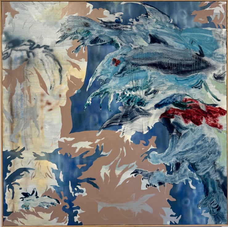 KRISTÍN MORTHENS, Blátt sumar í rökkri / Blue Summer In Dusk, 2025