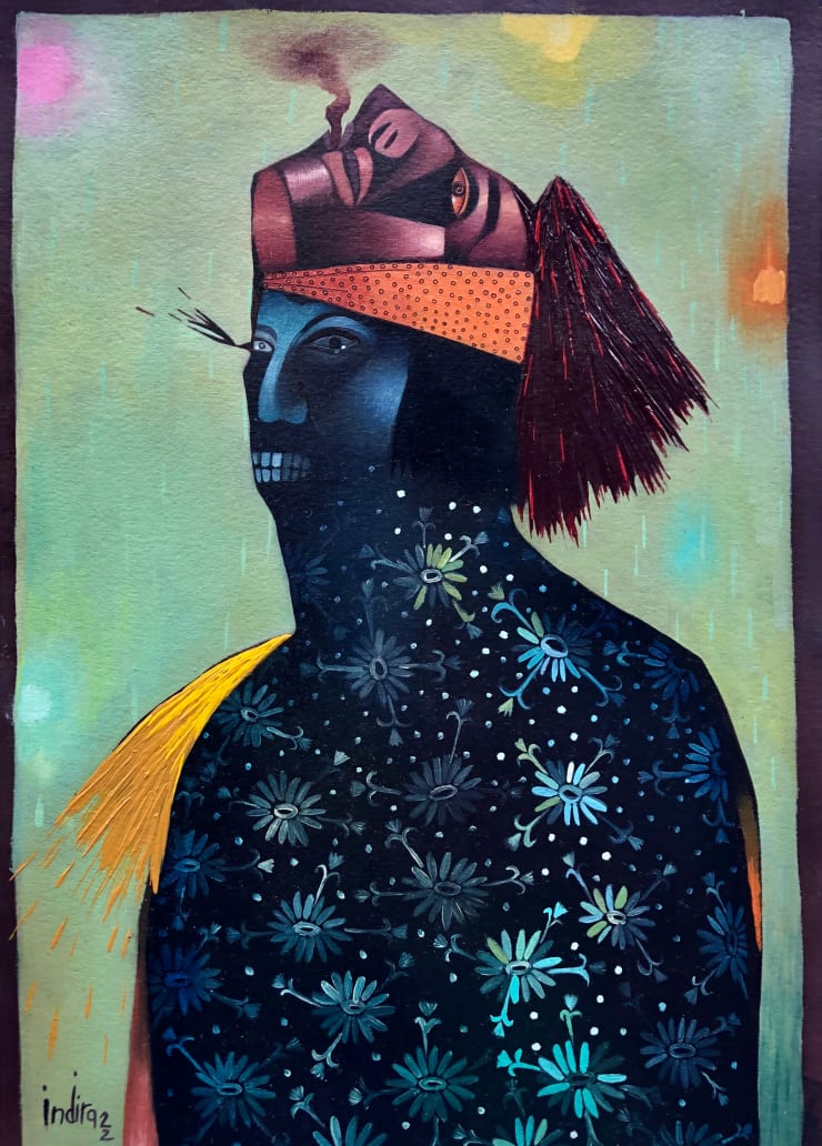 Indira Castellón, MISTERIOSA MÀSCARA (Mysterious mask), 2022