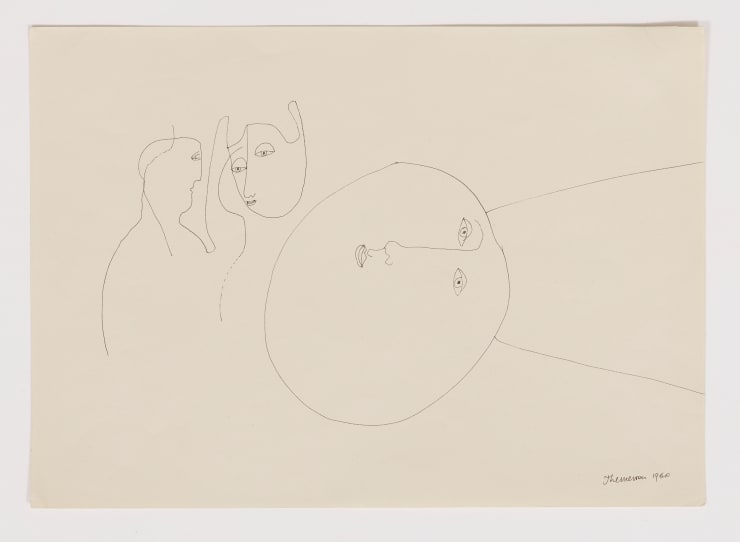 Franciszka Themerson, [Traces] Excuse me... , 1960