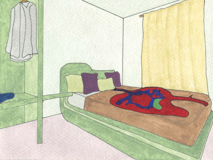 Laurie Charles, La Fatigue du canapé (series), 2020