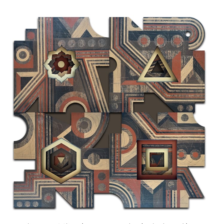 Rakesh Patel, "Sacred Cipher" , 2025