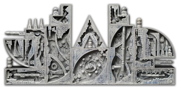 Rakesh Patel, God is in My Courtyard "Sacred Cipher" , 2025