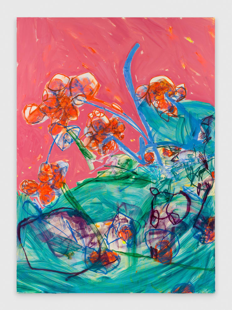 Jadé Fadojutimi, A smile can appear in an echo of laughter, 2023