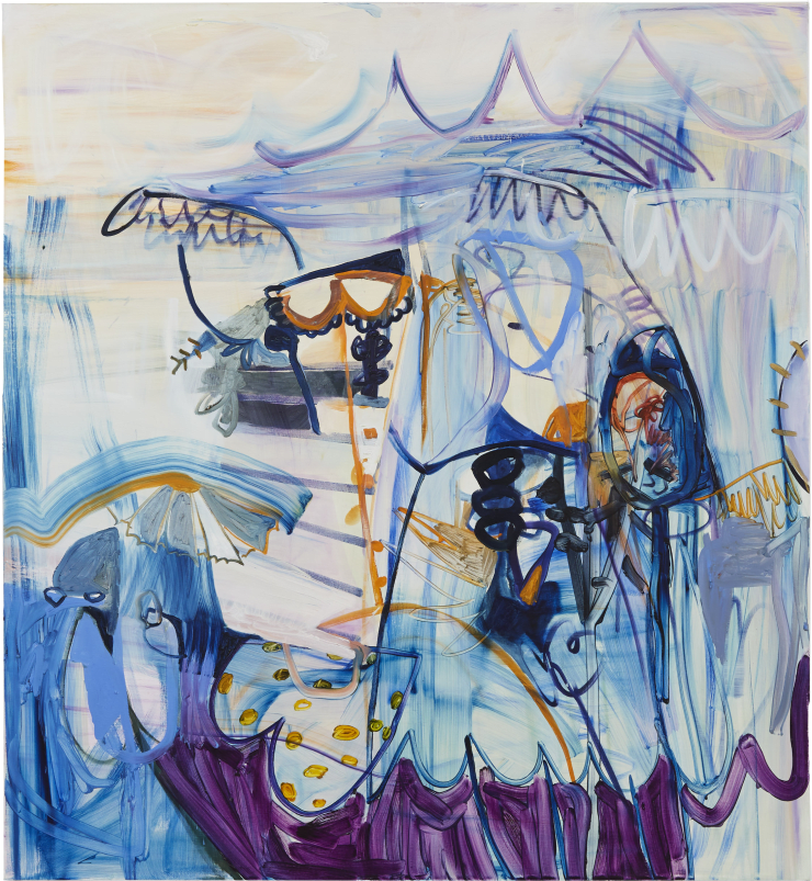Jadé Fadojutimi, Under the Weather, 2017