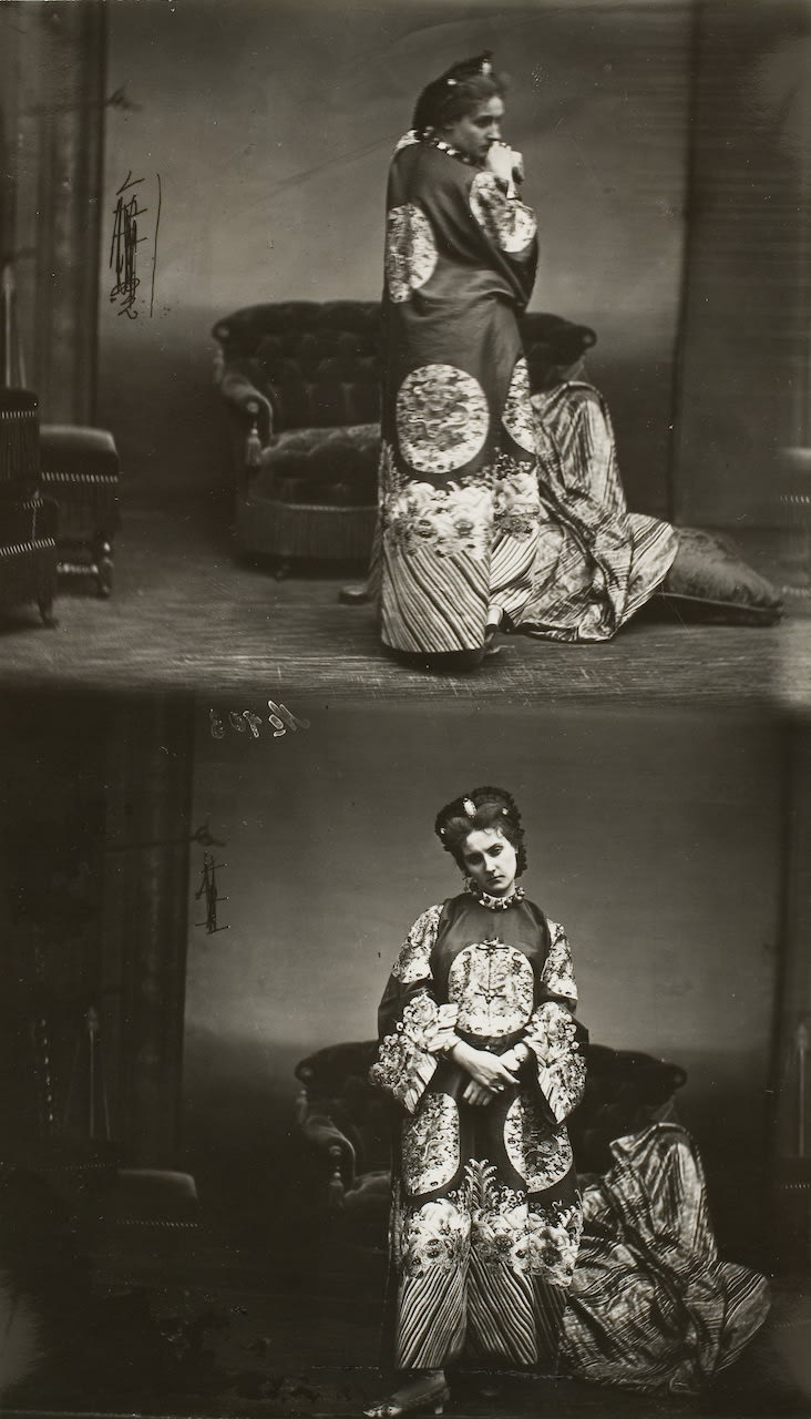 The Countess of Castiglione in collaboration with Pierre-Louis Pierson, La Comtesse de Castiglione - Chinoise. Dos Chine-Russie, 1861-1867