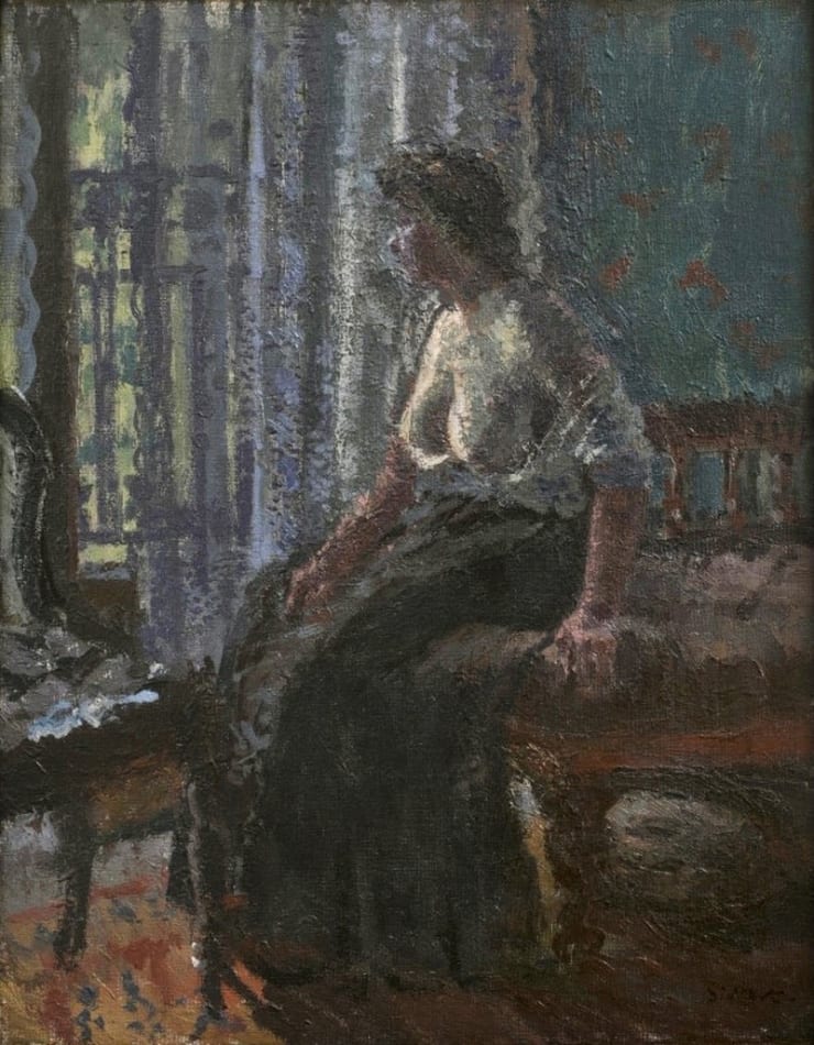 Seated Woman, Mornington Crescent