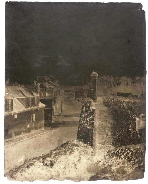 Entrance to Chateau Saint Cloud on the Sevres Road