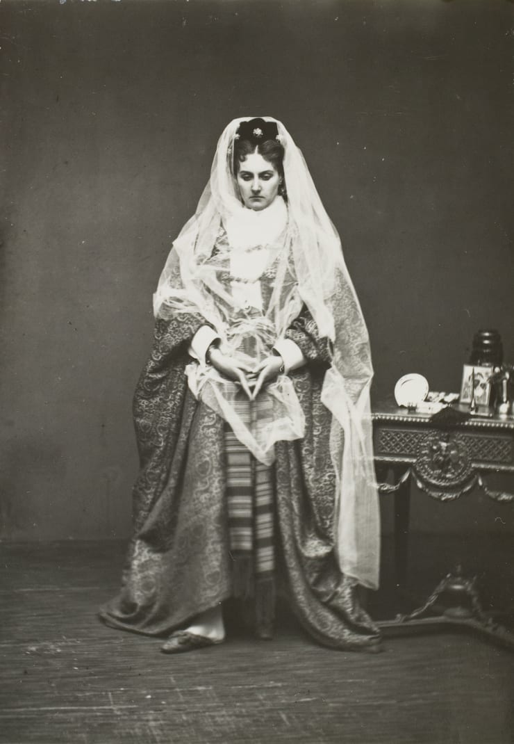 The Countess of Castiglione in collaboration with Pierre-Louis Pierson, La Comtesse de Castiglione, 1856