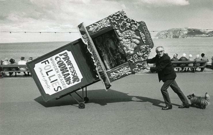 Paul Hill, Punch and Judy man, Llandudno 1972, 1972