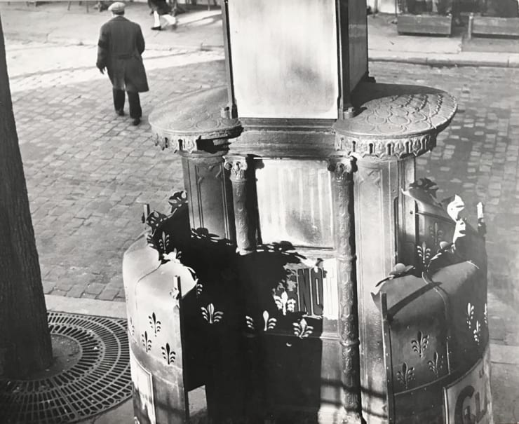 A Pissotiere (public lavatory for men), 1939
