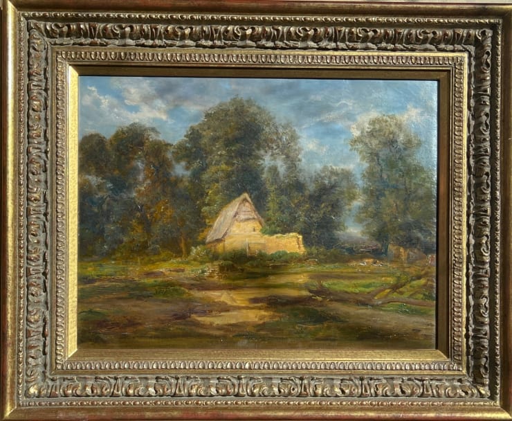 Chaumière dans les bois