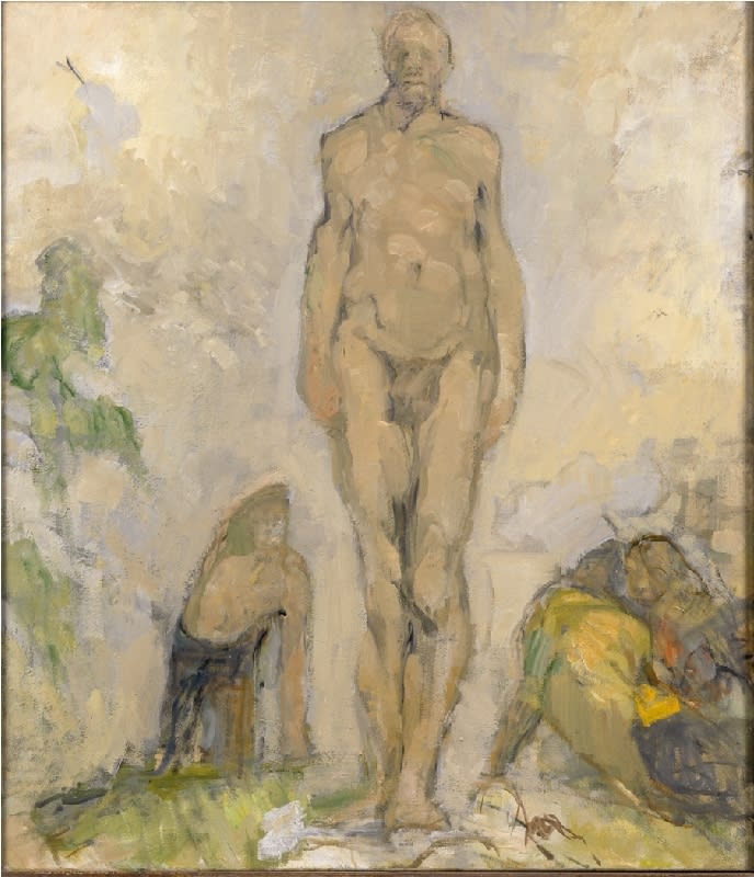 Self Portrait after Watteau (Gilles au Nu)