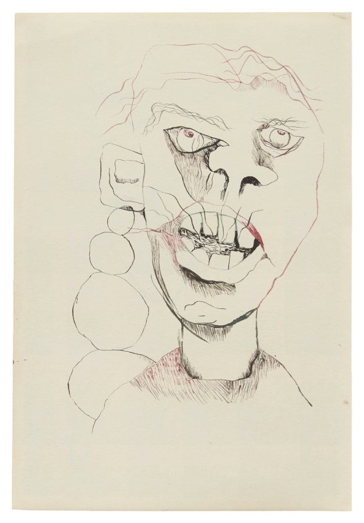 Lucian Freud, Human Radio (recto) Drawing (verso), 1940