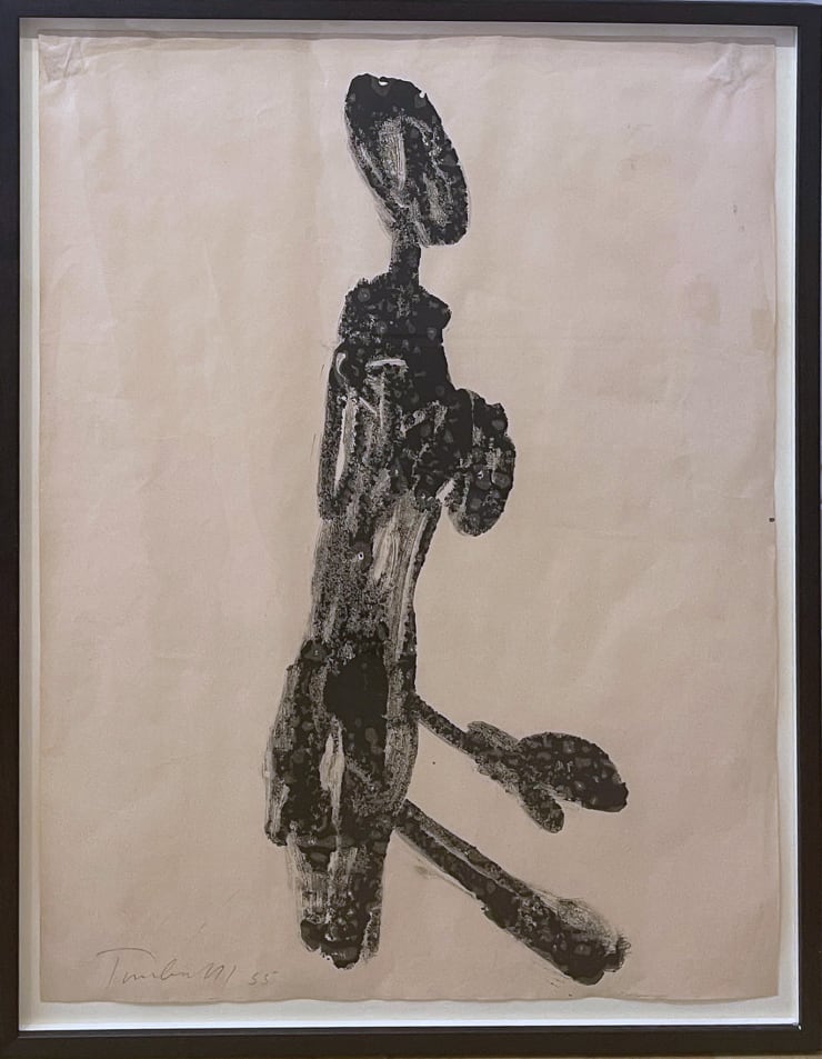 William Turnbull - Seated Figure, 1955