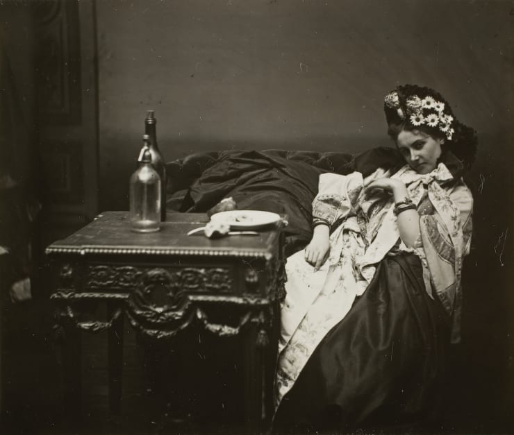The Countess of Castiglione in collaboration with Pierre-Louis Pierson, La Comtesse de Castiglione - Midi-minuit - Minuit, 1861-1867