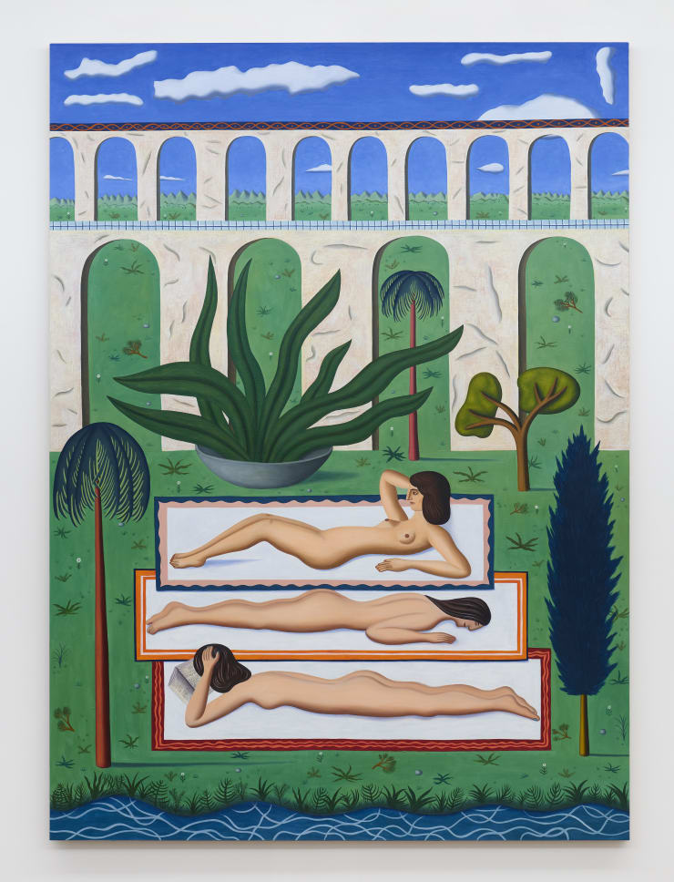 Jonathan Gardner, Sunbathers, 2019