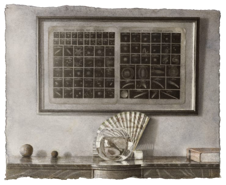 Charles Ritchie, Astronomical Chart with Bowl and Fan, 2004-2017