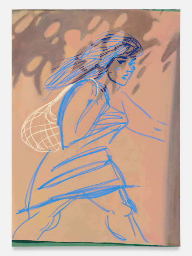 Ella Kruglyanskaya, Dappled Shadow Walking, 2023