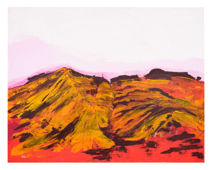 George Cooley Cooley, GeorgeDreaming, 2023 Acrylic on canvas 157cm x 190cm