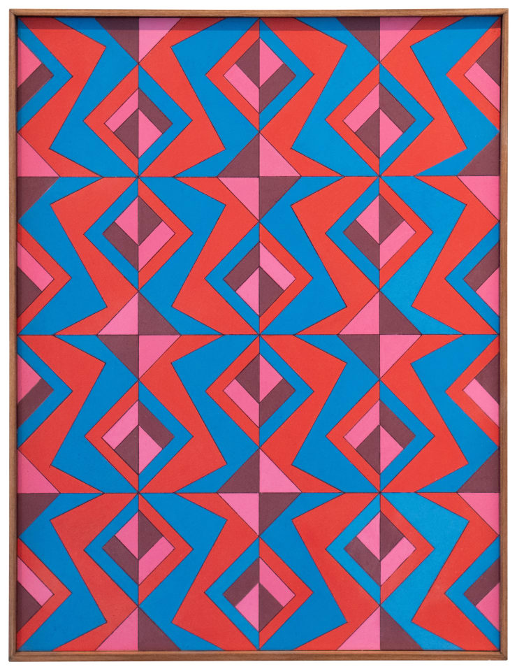 Dominic Beattie, Tile Painting XIV, 2020