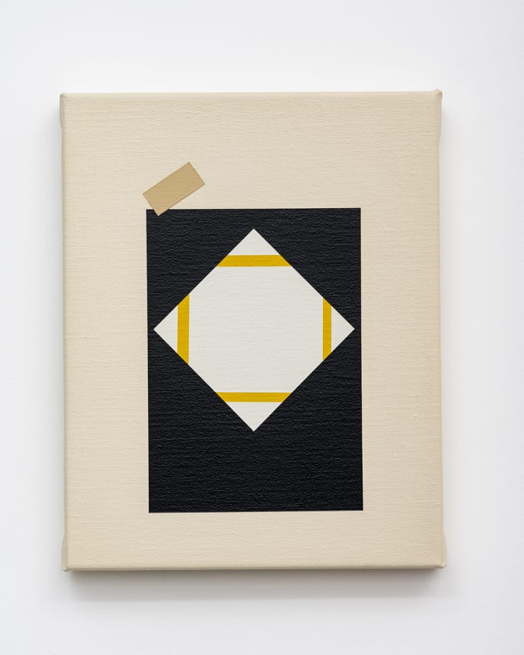 Juan Bolivar, AC/DC (after Mondrian 1933), 2021