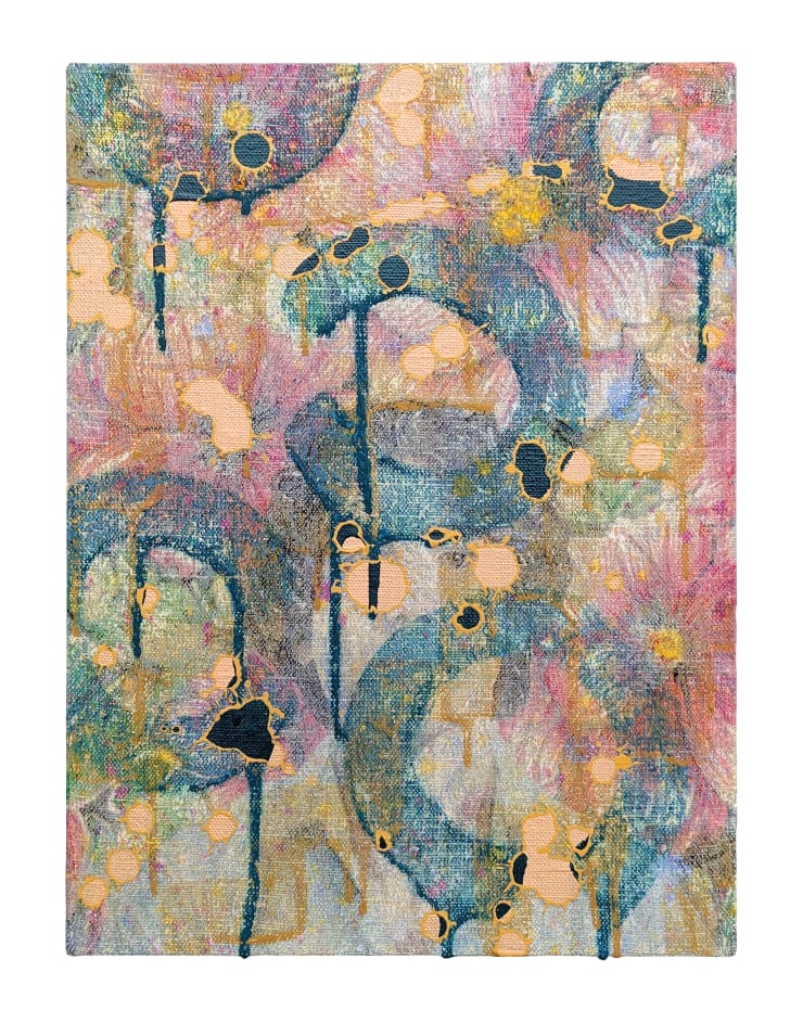 Ralph Anderson Javier, 2025 Acrylic on linen 41cm x 30.5cm