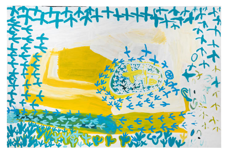 Lily Nungarrayi Hargraves, Turkey Dreaming, 2015