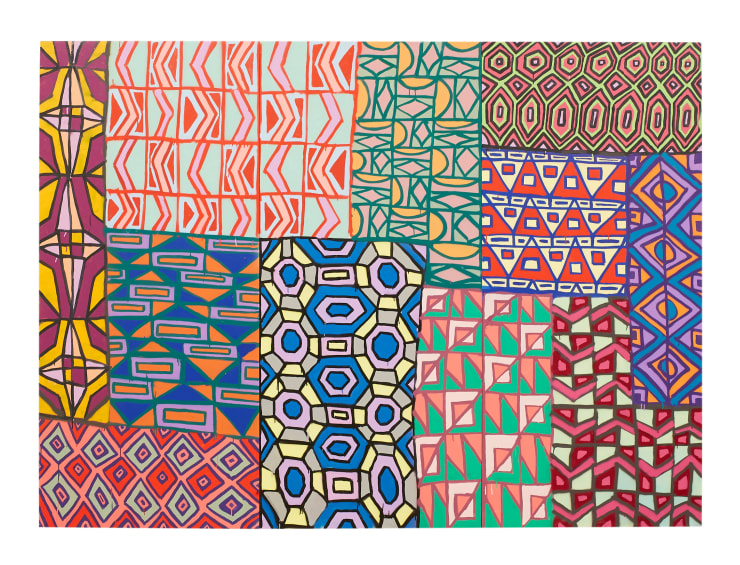 Dominic Beattie, Window Painting I, 2021