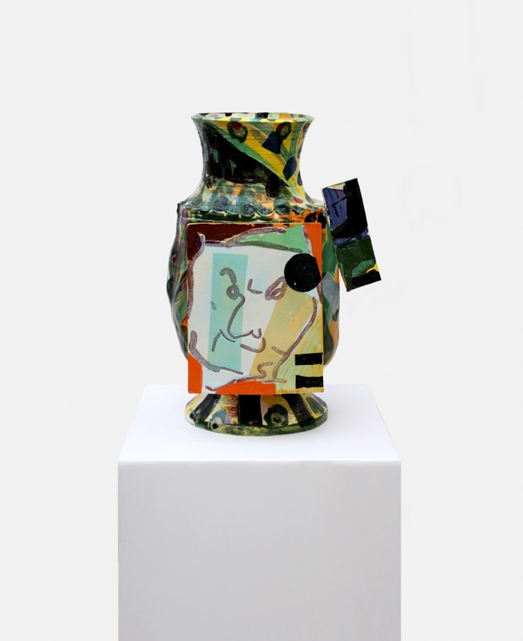 Tom Norris Blunderbuss, 2025 Ceramic stoneware 38cm x 28cm