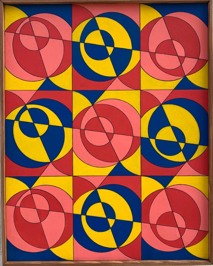 Dominic Beattie, Tile Painting VIII, 2022