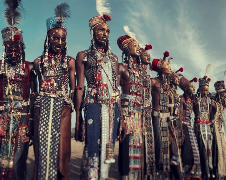 Jimmy Nelson, Wodaabe | Gerewol festival, Bossio, Chari-Baguirmi region | Chad, 2016