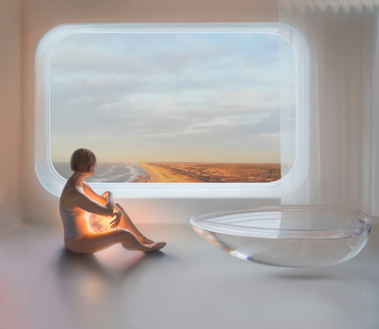 Katerina Belkina Mars, 2023 Photography, Digital Painting 52 x 60 cm 20 1/2 x 23 5/8 inches Edition of 7 plus 2 artist's proofs (Edition record)