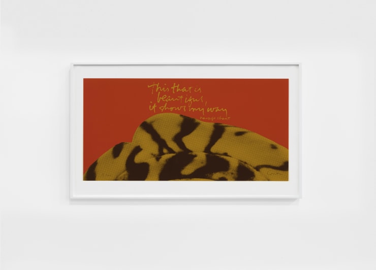 it shows my way — shell writing #6, 1976