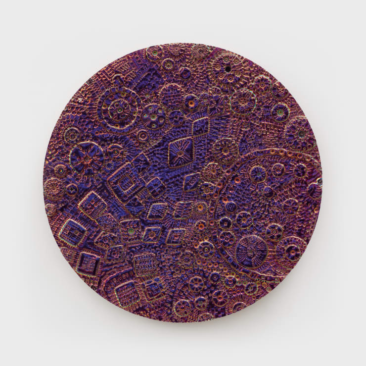 Pae White, Toing & Froing, Black Cherry w/ Violet, 2020