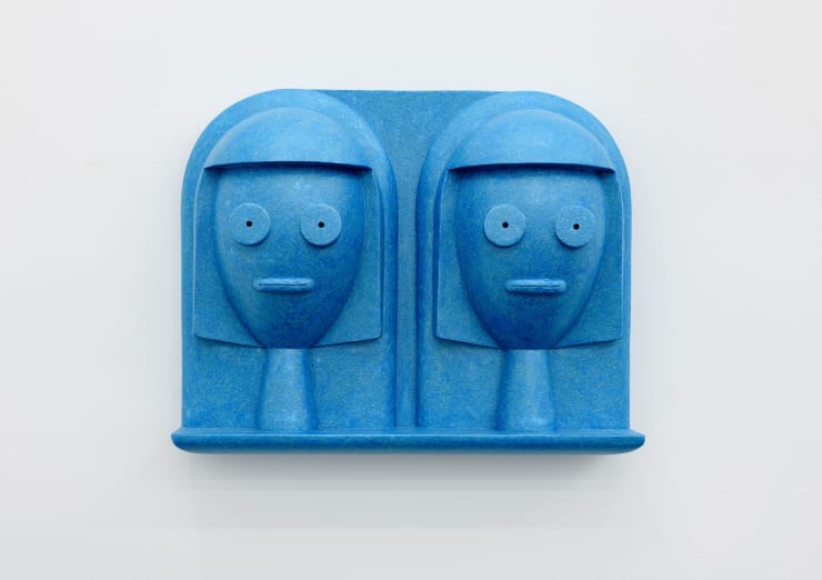 Waking Heads (double), 2023