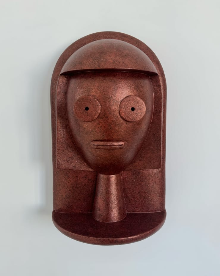 Waking Head (red), 2023