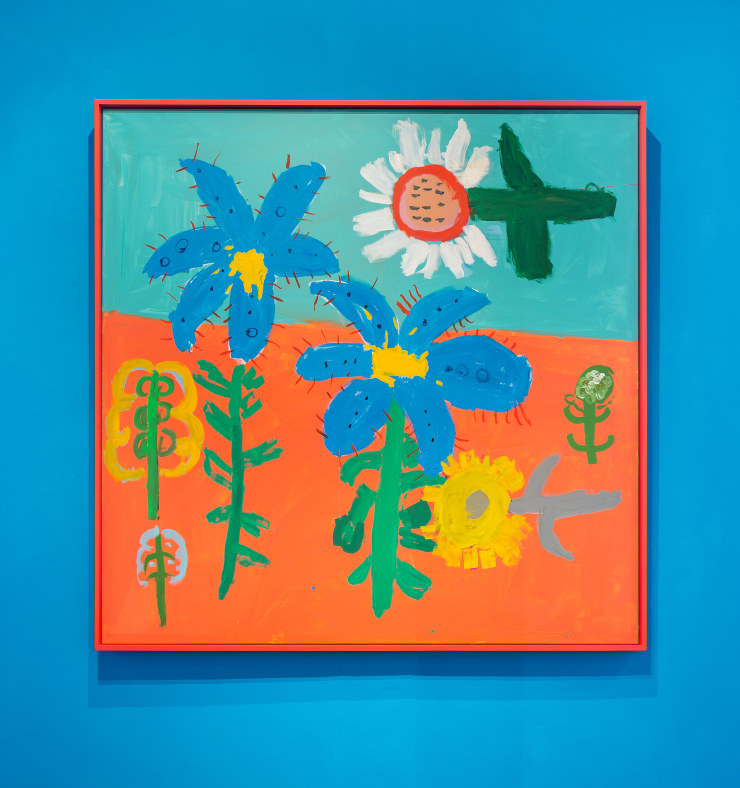 Dirty Dancing Flowers (Orange Vibrate), 2024